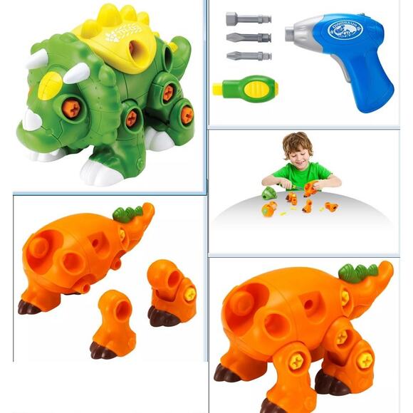 Create-A-Dinosaur Building Set for Years 3+, 61 piece set, Free Shipping - Picture 3 of 6